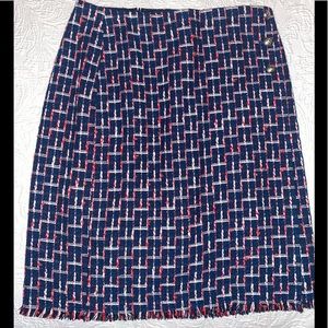 Women’s TALBOTS tweed pencil skirt